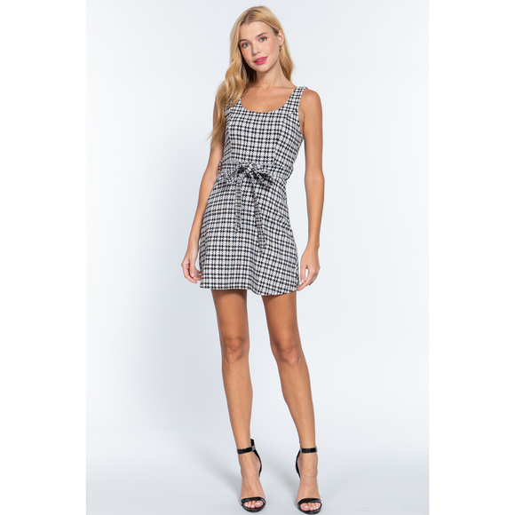 Jacquard Bengaline Dress - Picture 2 of 8